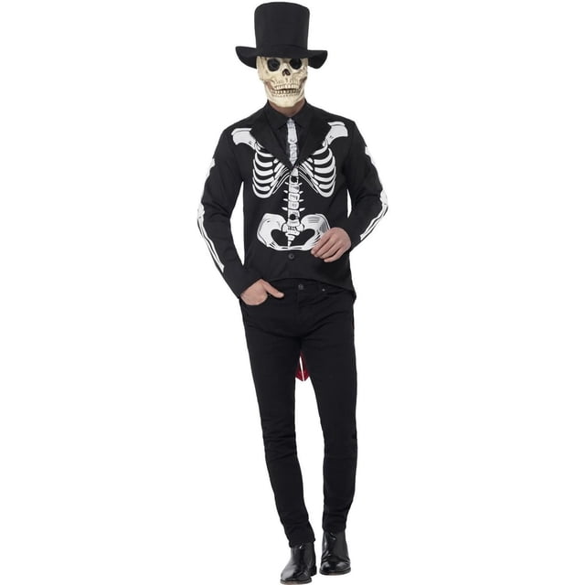 Smiffys Mens Seor Skeleton Day Of The Dead Costume