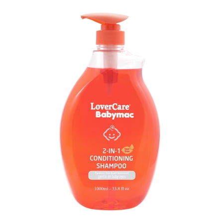 LoverCare Babymac 2-IN-1 Conditioning Shampoo -33.8Fl.oz (1000ml)