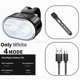 thumbnail image 1 of Luz trasera para bicicleta, recargable por Usb, linterna para bicicleta de montaña, luz trasera para bicicleta, accesorios para bicicleta de montaña Feliz Sencillez, 1 of 3