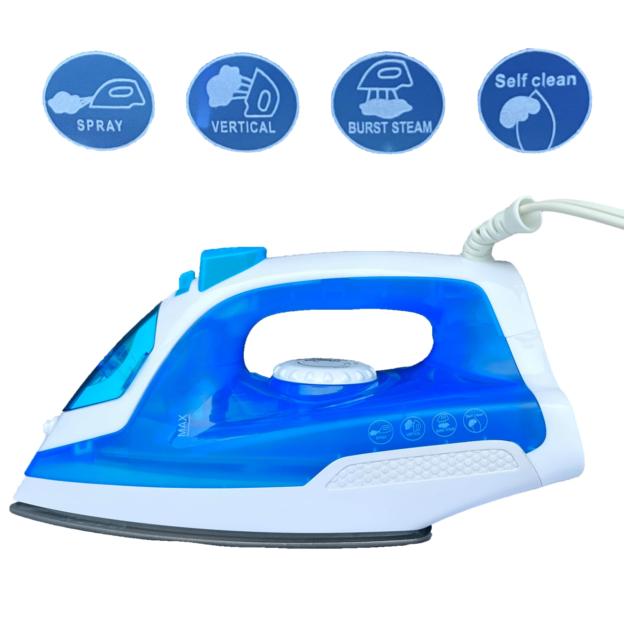 Ababeny 1200W Steam Iron Handheld for Clothes With Auto Shut off, Rapid