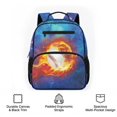 thumbnail image 6 of Aplkyhs Backpack for Teens 12-18 Stylish 13.5 Inch School Bag Durable Lightweight Water Resistant Backpack for High School Fire Baseball, 6 of 7