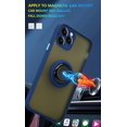 thumbnail image 4 of is Specially Designed for iPhone 11 Pro Max Anti-Fingerprint, Built-in 360° Rotating Ring Bracket Solid and Durable Magnetic car Phone case, Suitable for iPhone 11 Pro Max 6.5inches Male-Blue, 4 of 6