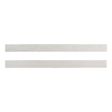 Maklaine Traditional Wood Full Size Bed Rails in Brushed White