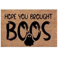 thumbnail image 1 of Qocolhg Halloween Terrifying Theme Door Mat, Halloween Rug, Spectre Decoration, Entrance Door Floor Mat Kitchen Rug Decorations Indoor and Outdoor Welcome Doormat (16x24in), 1 of 7