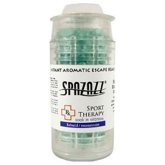 Spazazz 376 0.5 oz Sport Therapy RX Beads Fragrance