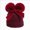 Wine Cap, variant on Baby to Toddler Boys Girls Beanie Winter Warm Hat Knit Cute Hat with Bow Hat For Kids 6-36 Months