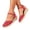 Red, variant on Espadrilles Wedges Sandals for Women Wedge Platform Sandals Closed Toe Ankle Strap Buckle Casual Summer Wedge Heels