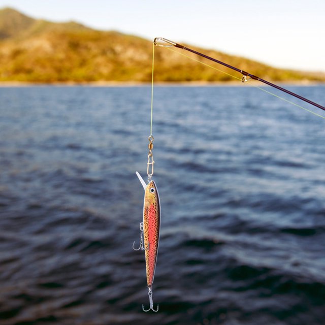 Pesca 11CM Plástico 3D Ojo De Minnow Realista Cebo Duro Artificial Señuelos De Pesca Accesorio De Aparejos