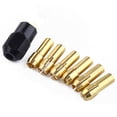 thumbnail image 5 of 7 Pcs/Set High Durability Brass Drill Chucks Collet Bits With 1-2Mm Shank Size, Screw Nut Included For Dremel Rotary Tools, Ideal For Diy Projects And Precision Drilling, 5 of 5