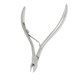 thumbnail image 4 of Silver Tone Manicure Pedicure Hangnail Clippers Metal Cuticle Nipper Trimmer, 4 of 5