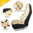 thumbnail image 3 of ALAZA Honey Sunflowers Car Seat Covers 2 PCs Universal Auto Front Seats Interior Protector, 3 of 7