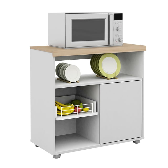 Mueble Auxiliar Celeste, Atlas del Descanso color Blanco