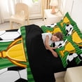 thumbnail image 5 of Erosebridal Cartoon Soccer Trophy 7 Pieces Bedding Comforter Set,Football Sport Games Full Bedding Set For Kids,Reversible Black, 5 of 7