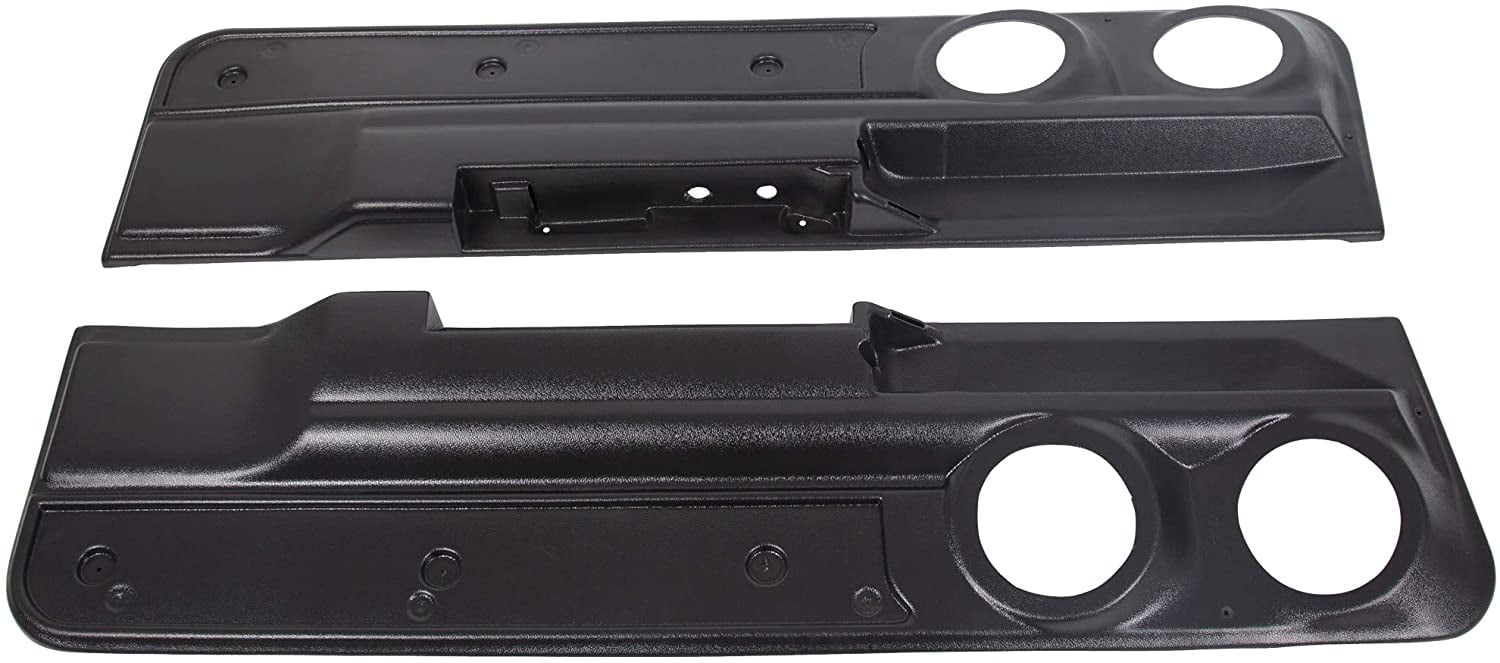 Kojem Lower Door Panel Set 2-speaker Compatible with 1978-1988 Monte Carlo Malibu (2dr) & El Camino Cutlass Regal