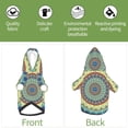 thumbnail image 5 of Bingfone Round Mandala1 Dog Clothes Hoodie, Pet Winter Coat,Puppy Sweatshirts For Small Dogs Boy Girl,Suitable For All Breeds-Xx-Large, 5 of 8