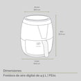 thumbnail image 4 of Freidora de Aire Avera 4.5 Litros FE01 Aire Caliente Recetario Incluido, 4 of 7