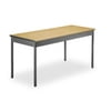 OFM Adapt Series Rectangle Student Table - 23-31? Height Adjustable Desk, Red (RECT-LL)