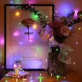 thumbnail image 4 of Cadena de luces LED de alambre de cobre, guirnalda impermeable USB, luz de hadas, decoración de fiesta de boda, Navidad, iluminación de vacaciones, 1 M, 2 M, 3 M, 5M, 4 of 4