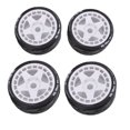 thumbnail image 2 of RC Rally Tires, 4PCS 17mm Rugged Plastic 1/8 RC Car Wheel Tyres, Suitable for Various Driving Conditions, 2 of 7