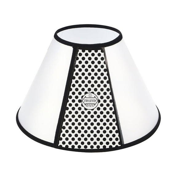 Niceauty Pet Protective Collars Elizabeth Ring Plastic White Prevents Biting Home Use 1Pack