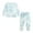 Mint Green, variant on Weebloom Girls Spring Outfits Kids Toddler Boy Sports Casual Tie Dye Prints Long Sleeves Sweartershirt Elastic Waist Pants Outfit Clothes Set Blue 3-4 Years