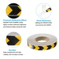 thumbnail image 5 of Uxcell Reflective Tape, 1"x164 Ft Waterproof Warning Safety Tape Reflector for Trucks, Red Black, 5 of 6