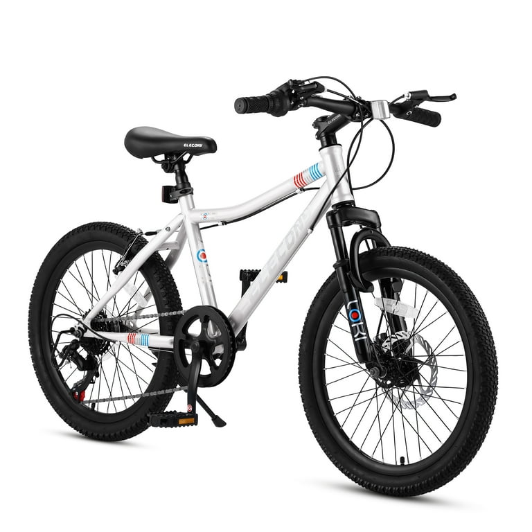 Clearance Elecony Kids Bicycle 20 Inch Kids Montain Bike Gear Shimano 7 Speed Bike for Boys and Girls