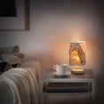 thumbnail image 6 of Giraffes Family and Sunset Bedside Desk Lamp LED Table Nightstand Lamps Warm Light Fabric Lampshade for Home Bedroom Office Living Room Decor, 6 of 7