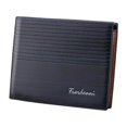 thumbnail image 1 of Men's Bifold Leather Credit ID Card Holder Wallet Billfold Purse Clutch Billfold, 1 of 1