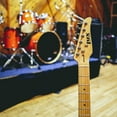 thumbnail image 3 of LyxPro 39-Inch Telecaster Electric Guitar with Paulownia Body, Natural, 3 of 8