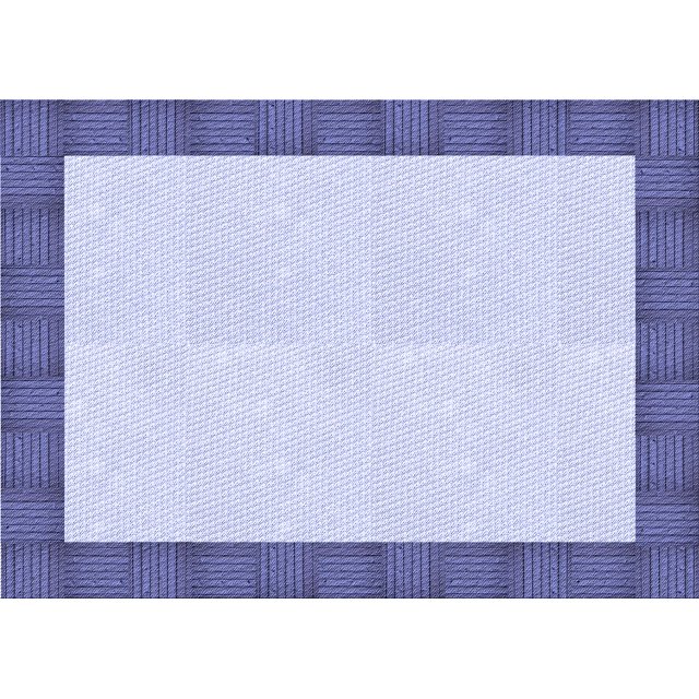 Ahgly Company Machine Washable Indoor Rectangle Transitional Heavenly Blue Area Rugs, 5' x 8'