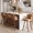 Light Brown, variant on HomeZeer 26" Swivel Bar Stools Set of 2, White PU Leather with Back & Footrest, Solid Wood Legs Anti-Slip Base, Counter Height Stools for Kitchen Island
