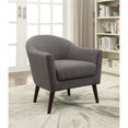 thumbnail image 4 of ACME Amari Accent Chair in Gray Linen, 4 of 5