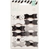 Heidi Swapp Fabric Bows, .5" x 1.5", 12pk