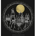 thumbnail image 2 of Men's Harry Potter Hogwarts Line Art Moonrise Long Sleeve Shirt Black X Large, 2 of 4