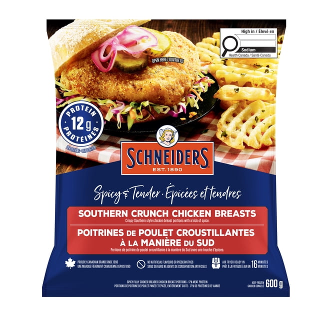 Schneiders Southern Crunch Chicken Breasts, 600 g