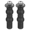 thumbnail image 1 of Uxcell 2 Paquete Tornillo de Bisagra de Asiento de Inodoro, Tornillos Universales de Acero Inoxidable con Tornillo de Caucho Expandible y Junta de 0.55" para Repuestos de Asiento de Inodoro, 1 of 7