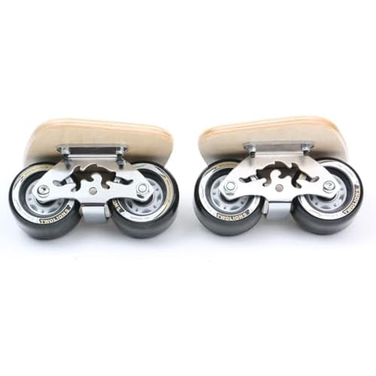 SYCARPET Patins à Dérive Split – Planche Dérivante Portable Avec Roues Clignotantes – Cadeau Sportif Pour Ados Et Adultes
