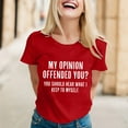 thumbnail image 2 of Women's Funny Graphic T-Shirts Sarcastic Novelty Tees with Humorous Sayings for Ladies Casual Comfortable Stylish Top, 2 of 5