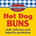 thumbnail image 2 of Butter Krust Hot Dog Buns, Sliced White Bread Hot Dog Buns, 8 Count, 12 oz, Shelf-Stable, 2 of 12