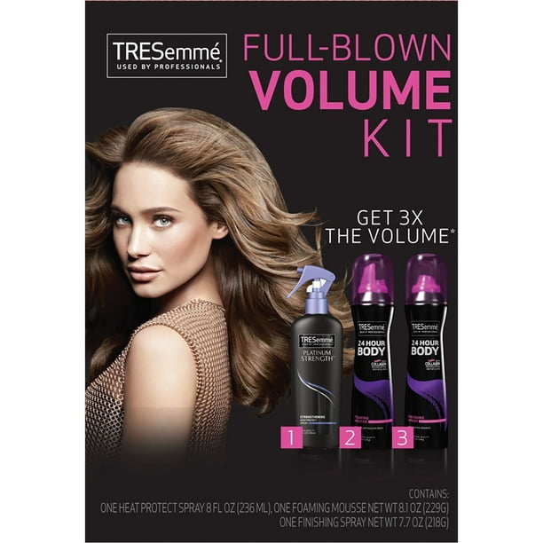 Tresemme Hair Styling Kit Full-Blown Volume 3Pc 