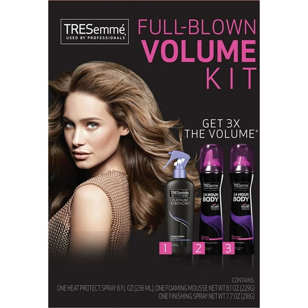 Tresemme Hair Styling Kit Full-Blown Volume 3Pc Tresemme Hair Styling Kit Full-Blown Volume 3Pc