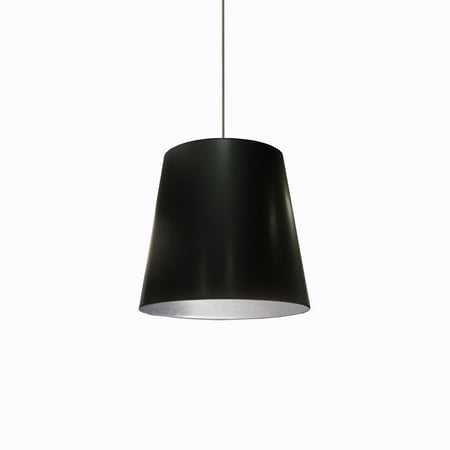 

Dainolite 1 Light Oversized Drum Pendant Medium - Black