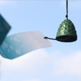 thumbnail image 4 of 2 X Artesanías De Hierro Campanas De Viento Con Forma De Campana Pequeña Y Cono De Pino, Decoración Artística Colgante Para Ventana / / árbol / Sunnimix Campana de viento Furin japonesa, 4 of 8
