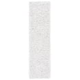 thumbnail image 2 of Safavieh Flokati Lavena Solid Polyester Shag Runner Rug, Ivory/Gray, 2'2" x 8', 2 of 10