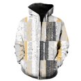 thumbnail image 1 of Sudadera con capucha y cremallera para hombre, estilo francés, con estampado 3D, unisex, informal, de manga larga, genial, 2024, gran oferta, tops de gran tamaño, 1 of 6