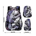 thumbnail image 2 of Vlemua One Piece Backpack, Back to School Gifts, 17" One Piece Cartoon Students Backpack for Game Fans, Graduation Gifts for Students and Fans, 2 of 8