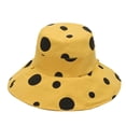 thumbnail image 1 of Chapeau de Pêcheur à Pois: Réversible à Double Face Chapeau de Soleil d'Été Chapeau de Seau, 1 of 4