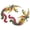 C sty1le green, variant on Lynono Co.,Ltd Bird Embroidered Applique Sewing Ironing On Applique For Clothing Decoration