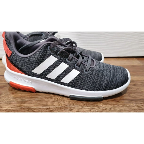 Adi - das Mens Cloudfoam Racer TR B75663 Gray Running Shoes Sneakers Size 6.5